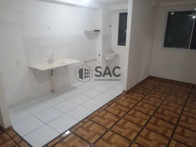 Apartamento 2 quartos e 1 banheiro, para alugar, no bairro Jardim Araújo em Votorantim