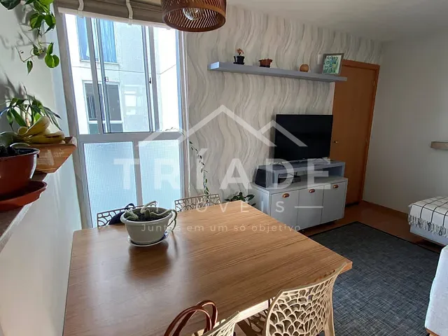 Apartamento com 47m² 2 quartos e 1 banheiro, à venda, no bairro Tindiquera em Araucária