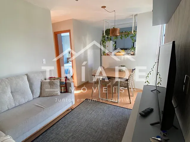 Apartamento com 47m² 2 quartos e 1 banheiro, à venda, no bairro Tindiquera em Araucária