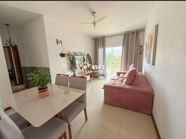 Apartamento com 80m² 2 quartos e 2 banheiros, à venda, no bairro Chácara Mariléa em Rio das Ostras