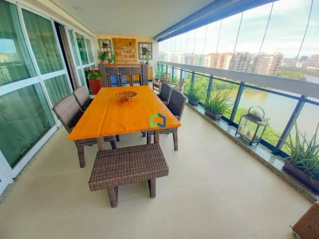 Apartamento com 338m² 4 quartos e 6 banheiros, à venda, no bairro Barra da Tijuca em Rio de Janeiro
