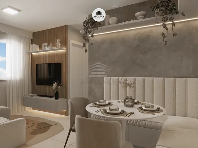 Apartamento 2 quartos e 1 banheiro, à venda, no bairro Gurupi em Teresina