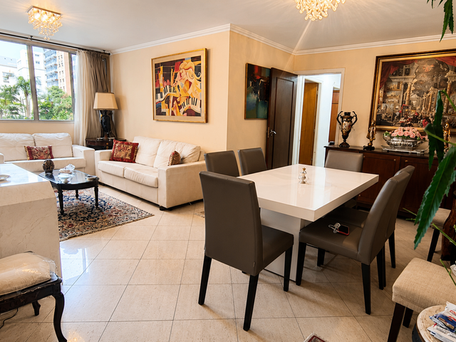 Apartamento com 145m² 3 quartos e 3 banheiros, à venda, no bairro Itaim Bibi em São Paulo