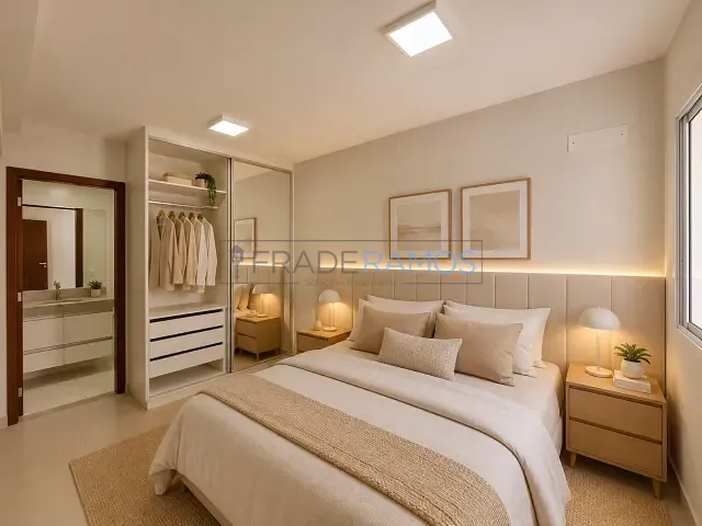 Apartamento com 74m² 2 quartos e 2 banheiros, à venda, no bairro Setor Bueno em Goiânia