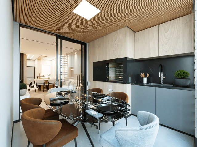 Foto do Apartamento - Lançamento OAK, Apartamentos com 3 dormitórios à venda no Boa Vista, Curitiba, PR | K9 Imóveis