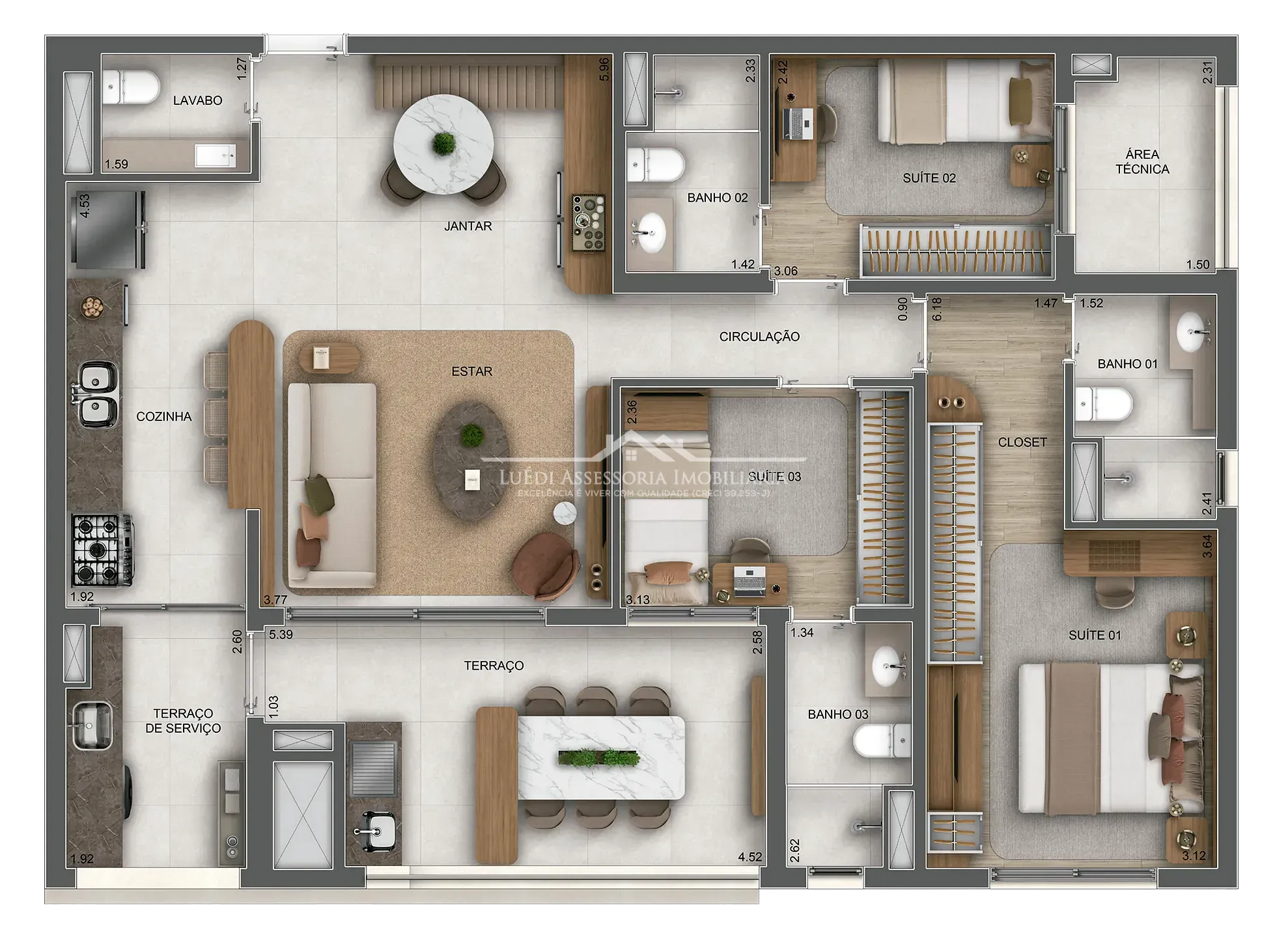Apartamento, 1 quarto, 27 m² - Foto 33