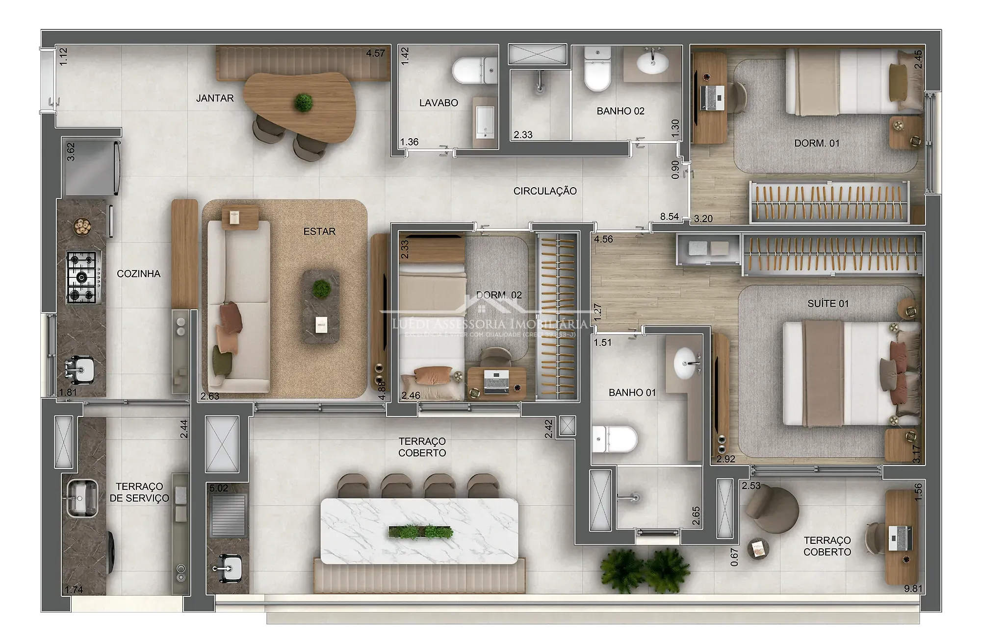 Apartamento, 1 quarto, 27 m² - Foto 34