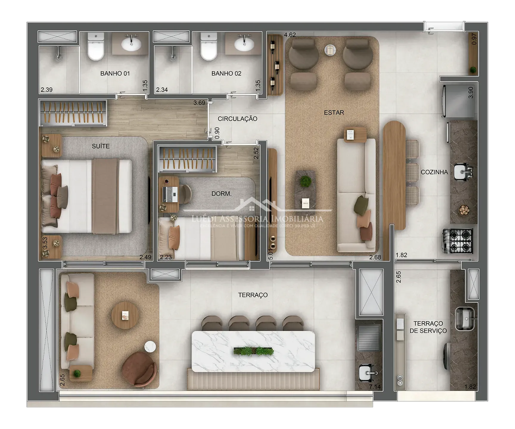 Apartamento, 1 quarto, 27 m² - Foto 35