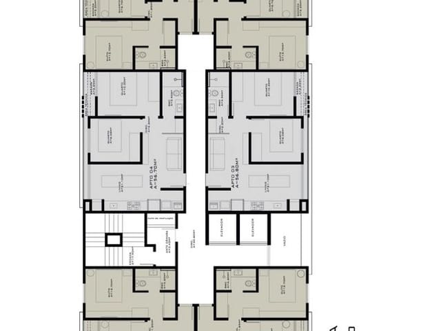 Foto do Apartamento - Apartamento à venda 1 Suíte + 1 Quarto, 1 Vaga de garagem, São Luiz, Brusque - SC | Terracor | Gustavo Invest