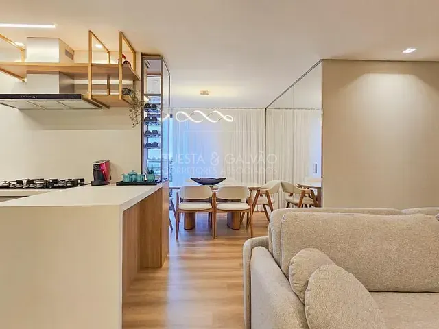 Apartamento com 112m² 3 quartos e 3 banheiros, à venda, no bairro Cristo Rei em Curitiba