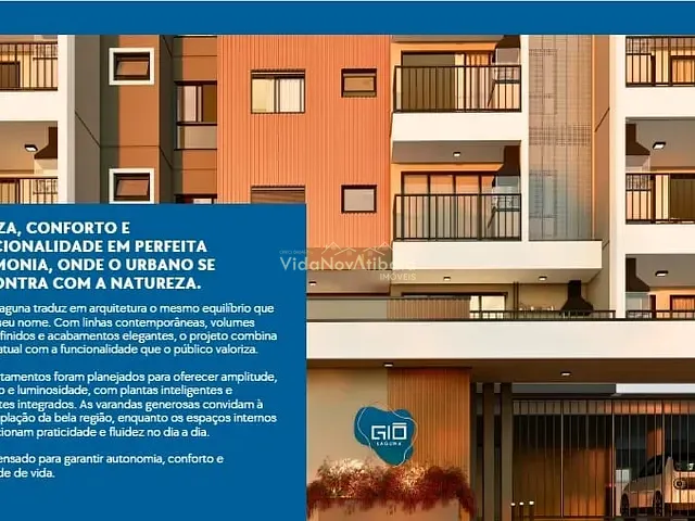 Apartamento 2 quartos e 3 banheiros, à venda, no bairro Vila Gardênia em Atibaia