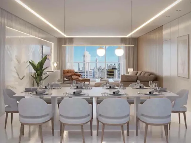 Apartamento com 242m² 4 quartos e 5 banheiros, à venda, no bairro Centro em Balneário Camboriú