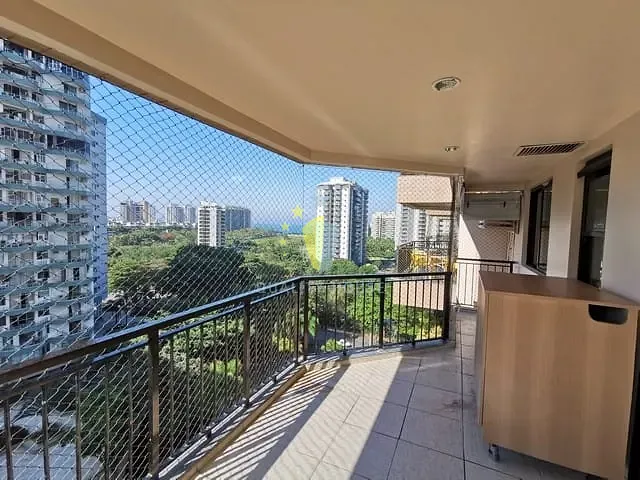 Apartamento com 84m² 2 quartos e 2 banheiros, para alugar, no bairro Barra da Tijuca em Rio de Janeiro