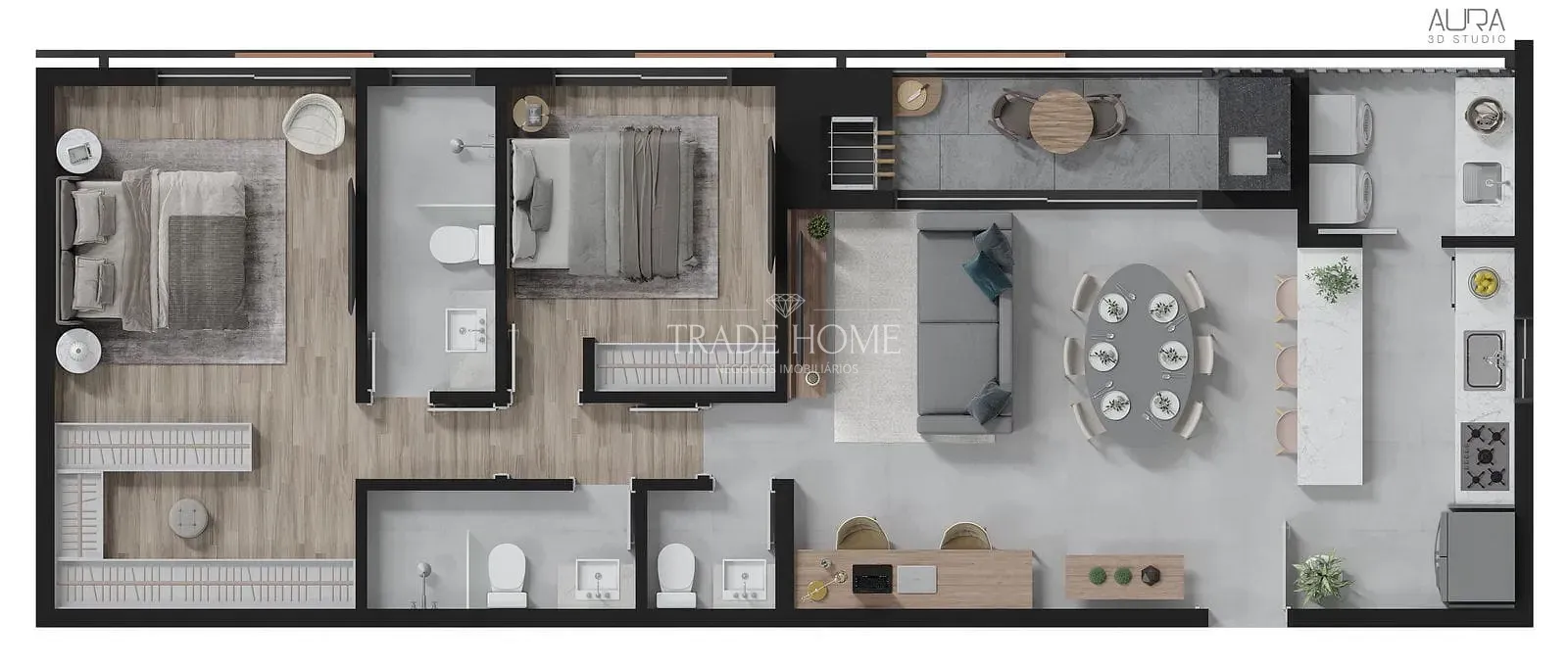 Apartamento, 3 quartos, 136 m² - Foto 29