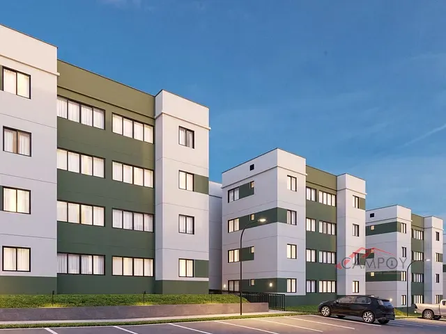 Apartamento 2 quartos e 1 banheiro, à venda, no bairro Jardim Paraíso em Apucarana