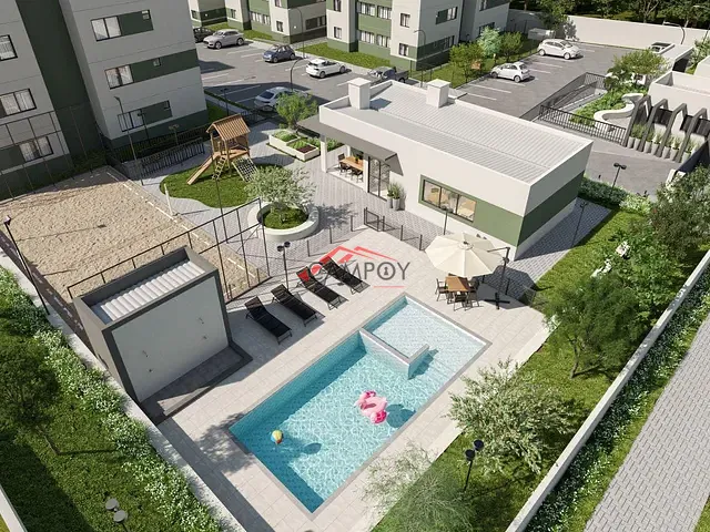 Apartamento 2 quartos e 1 banheiro, à venda, no bairro Jardim Paraíso em Apucarana