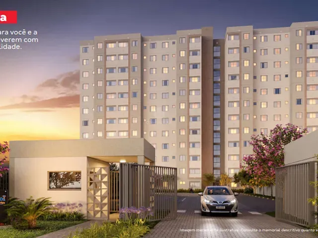 Apartamento 2 quartos e 1 banheiro, à venda, no bairro Vicente Pinzon em Fortaleza