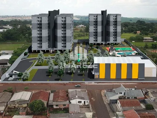 Apartamento 2 quartos e 1 banheiro, à venda, no bairro Jardim Aeroporto em Apucarana
