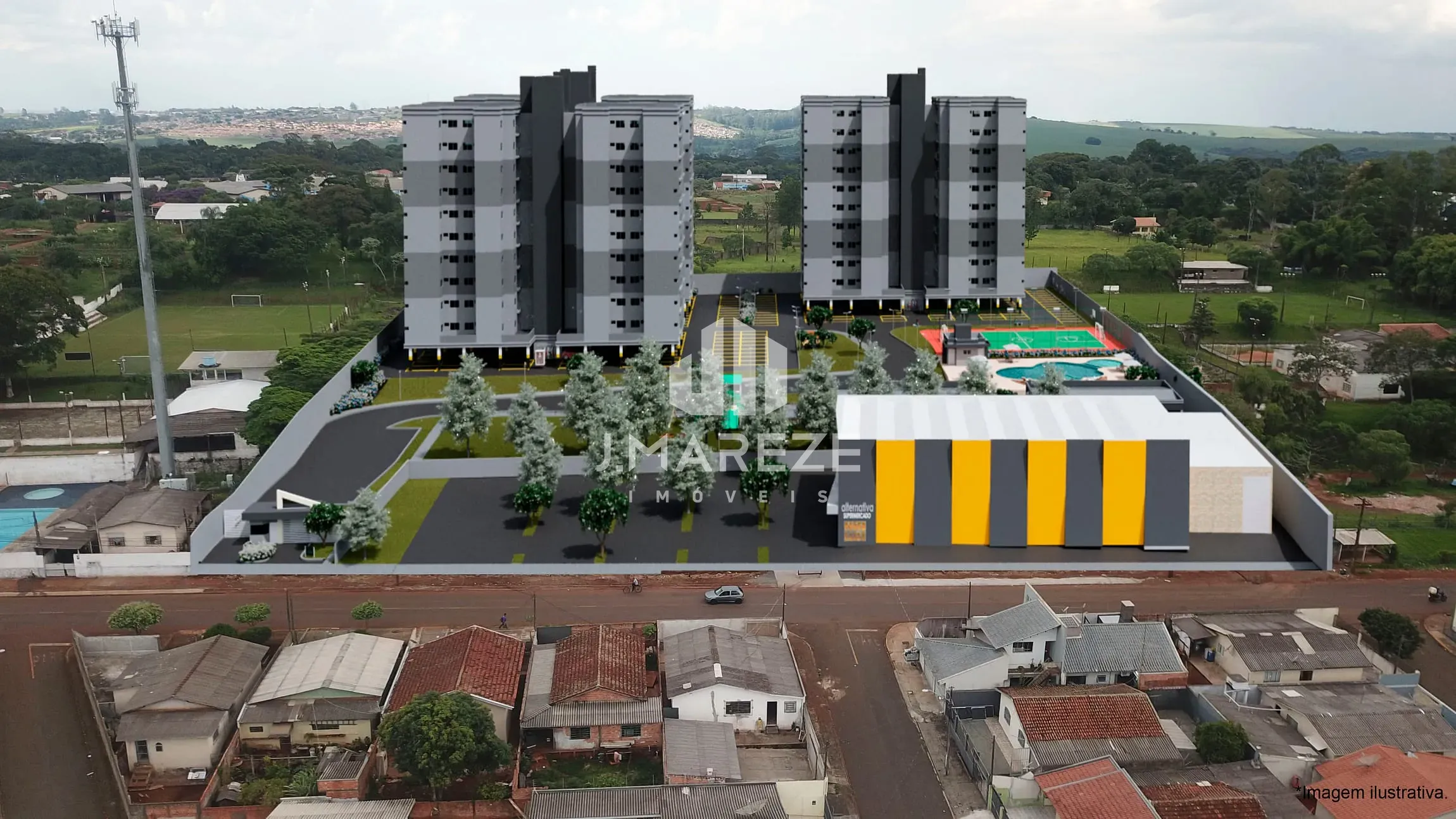 Apartamento, 2 quartos, 53 m² - Foto 1