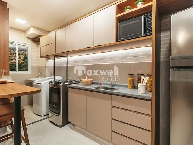 Apartamento 2 quartos e 1 banheiro, à venda, no bairro Cardoso em Aparecida de Goiânia