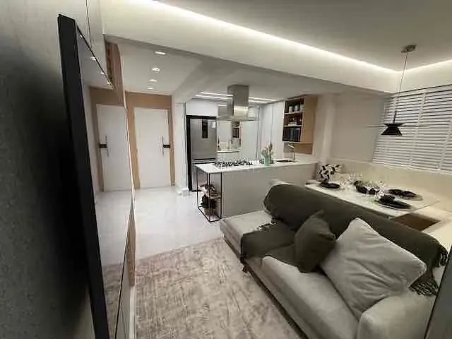 Apartamento com 100m² 2 quartos e 1 banheiro, à venda, no bairro Centro em Balneário Camboriú