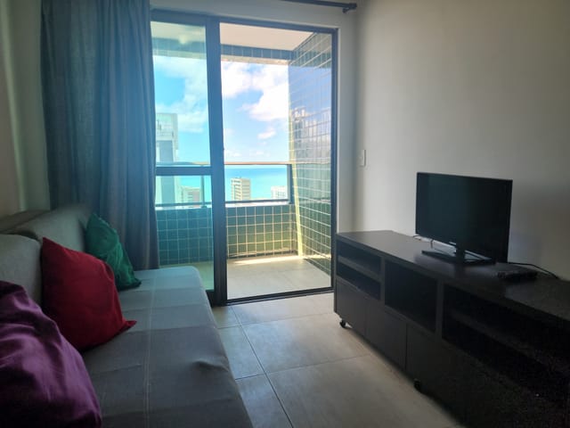 Foto do Apartamento - Boa Viagem 55m², MOBILIADO |  02 Quartos, Suíte, 01 Vga Garagem, Recife, PE | BARLAVENTO IMÓVEIS