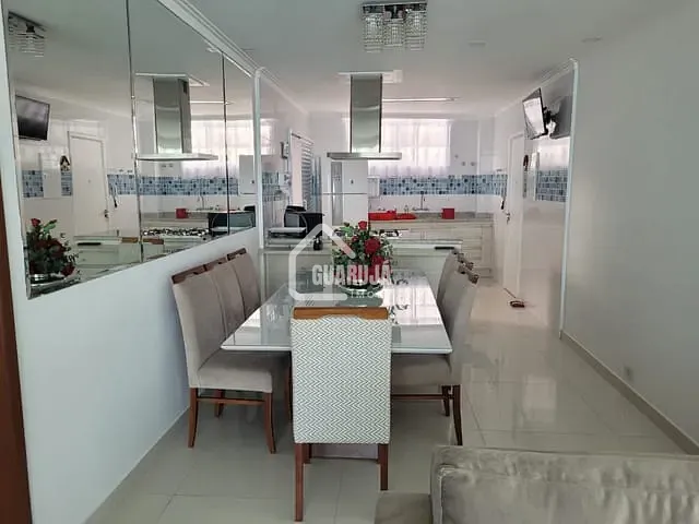 Apartamento 4 quartos e 5 banheiros, à venda, no bairro Pitangueiras em Guarujá
