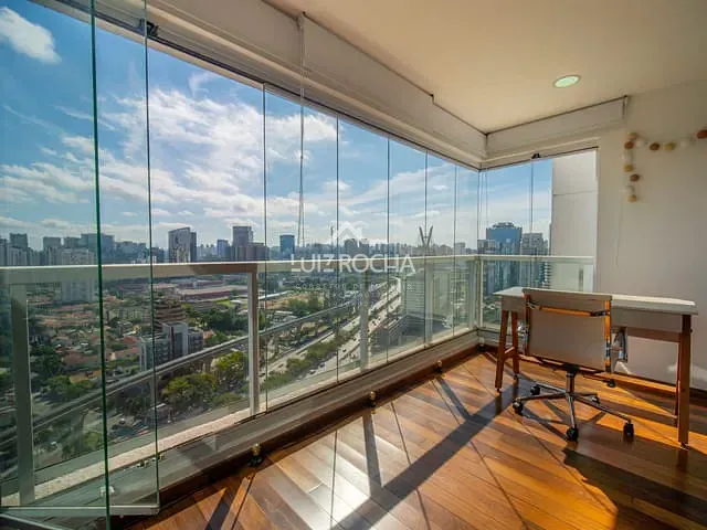 Apartamento com 45m² 1 quarto e 2 banheiros, à venda, no bairro Brooklin Paulista em São Paulo