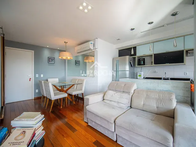 Apartamento com 45m² 1 quarto e 2 banheiros, à venda, no bairro Brooklin Paulista em São Paulo