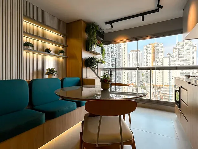 Apartamento com 31m² 1 quarto e 1 banheiro, à venda ou para alugar, no bairro Brooklin em São Paulo