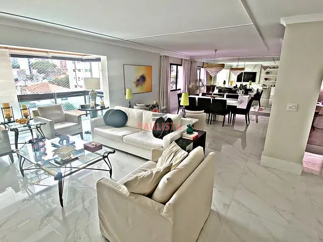 Apartamento com 438m² 4 quartos e 5 banheiros, à venda, no bairro Mirandópolis em São Paulo