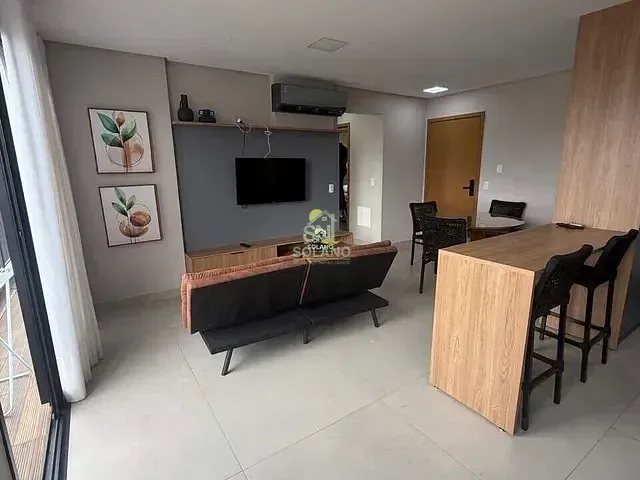 Apartamento com 70m² 2 quartos e 3 banheiros, para alugar, no bairro Setor Bueno em Goiânia