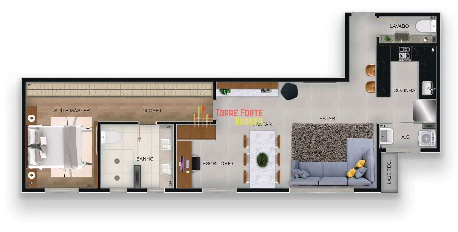 Apartamento, 2 quartos, 64 m² - Foto 4