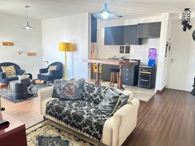 Apartamento 2 quartos e 2 banheiros, à venda, no bairro Centro em Santo André