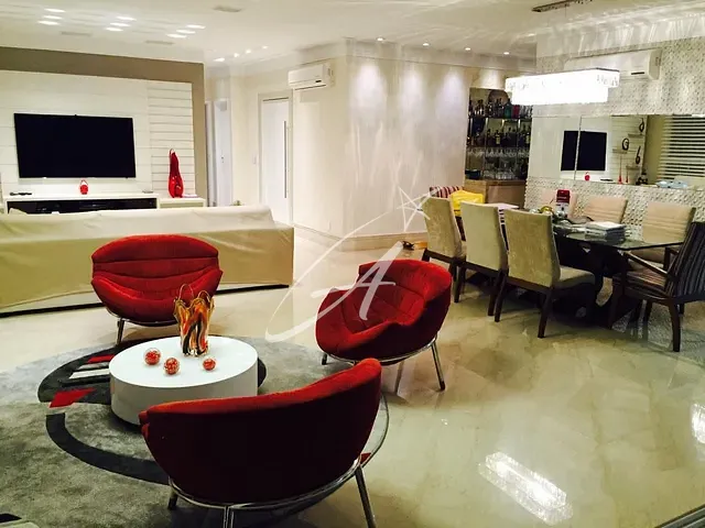 Apartamento com 297m² 4 quartos e 5 banheiros, à venda, no bairro Jardim Anália Franco em São Paulo