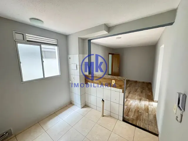 Apartamento com 50m² 2 quartos e 1 banheiro, para alugar, no bairro Passo das Pedras em Gravataí