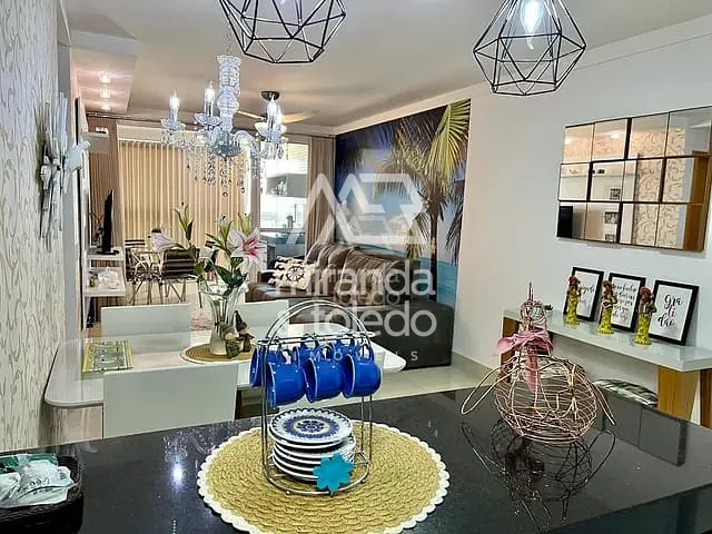 Apartamento com 103m² 2 quartos e 2 banheiros, à venda, no bairro Prainha de Muquiçaba em Guarapari