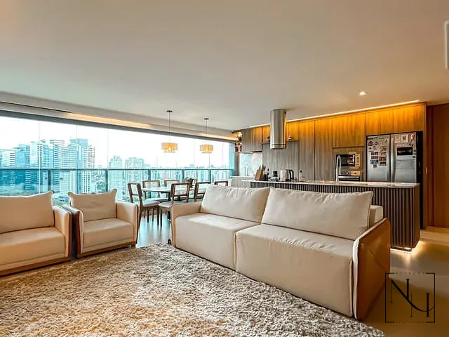 Apartamento com 142m² 3 quartos e 5 banheiros, à venda, no bairro Jardim Fonte do Morumbi em São Paulo