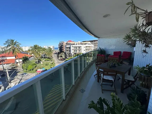 Apartamento 3 quartos e 3 banheiros, à venda, no bairro Vila Nova em Cabo Frio