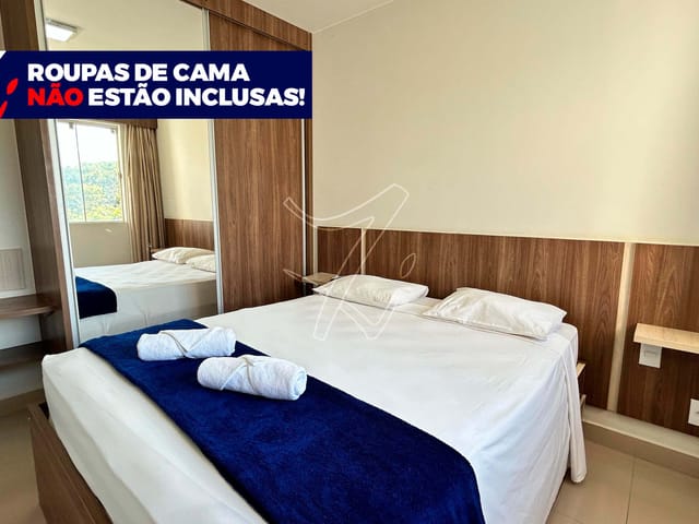 Apartamento 1 quarto e 1 banheiro, à venda, no bairro Esplanda em Rio Quente
