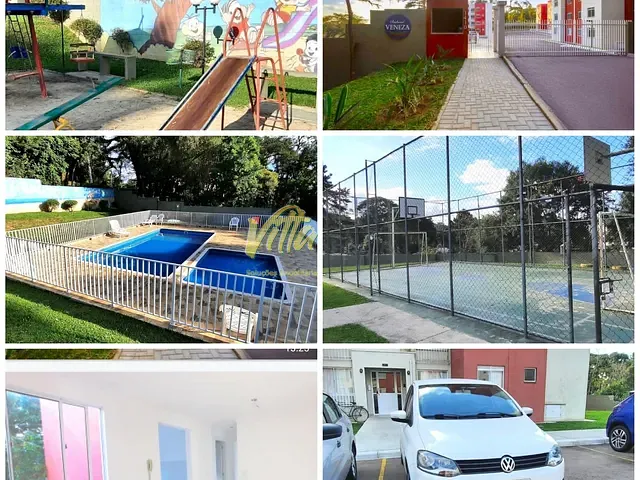 Apartamento 2 quartos e 1 banheiro, à venda, no bairro Tatuquara em Curitiba