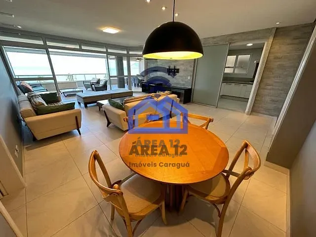 Apartamento com 342m² 4 quartos e 6 banheiros, à venda, no bairro Centro em Caraguatatuba