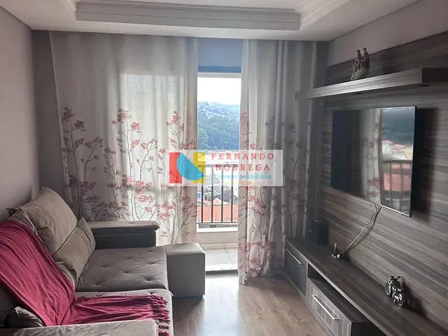 Apartamento 2 quartos e 1 banheiro, à venda, no bairro Vila Emílio em Mauá