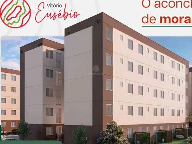 Apartamento 2 quartos e 1 banheiro, à venda, no bairro Guaribas em Eusébio