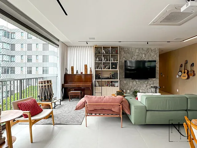 Apartamento com 157m² 3 quartos e 5 banheiros, à venda, no bairro Campo Belo em São Paulo