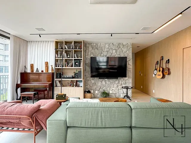 Apartamento com 157m² 3 quartos e 5 banheiros, à venda, no bairro Campo Belo em São Paulo