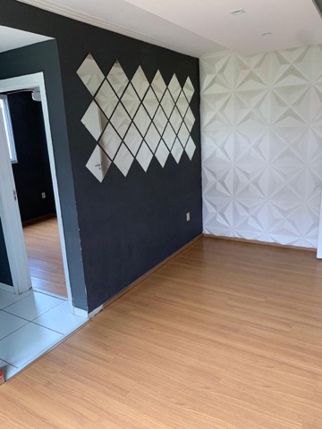 Apartamento com 47m² 1 quarto e 1 banheiro, para alugar, no bairro Chácaras Santa Inês (São Benedito) em Santa Luzia