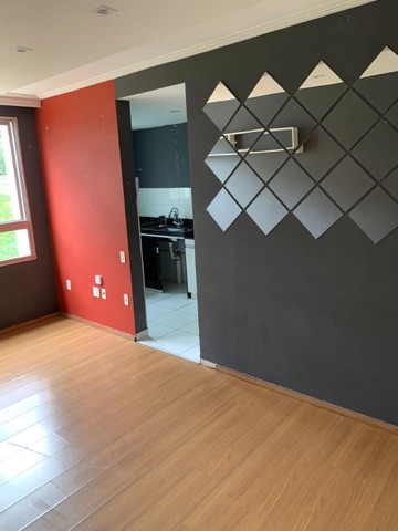 Apartamento com 47m² 1 quarto e 1 banheiro, para alugar, no bairro Chácaras Santa Inês (São Benedito) em Santa Luzia