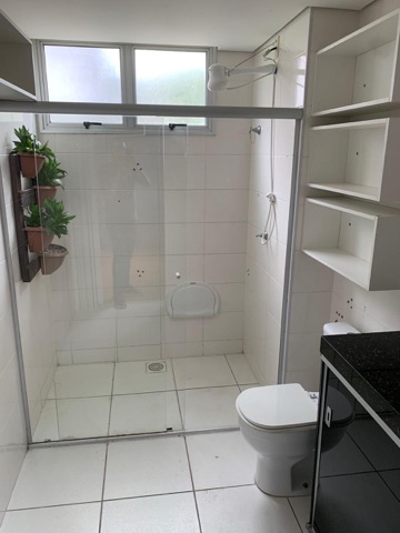 Apartamento com 47m² 1 quarto e 1 banheiro, para alugar, no bairro Chácaras Santa Inês (São Benedito) em Santa Luzia