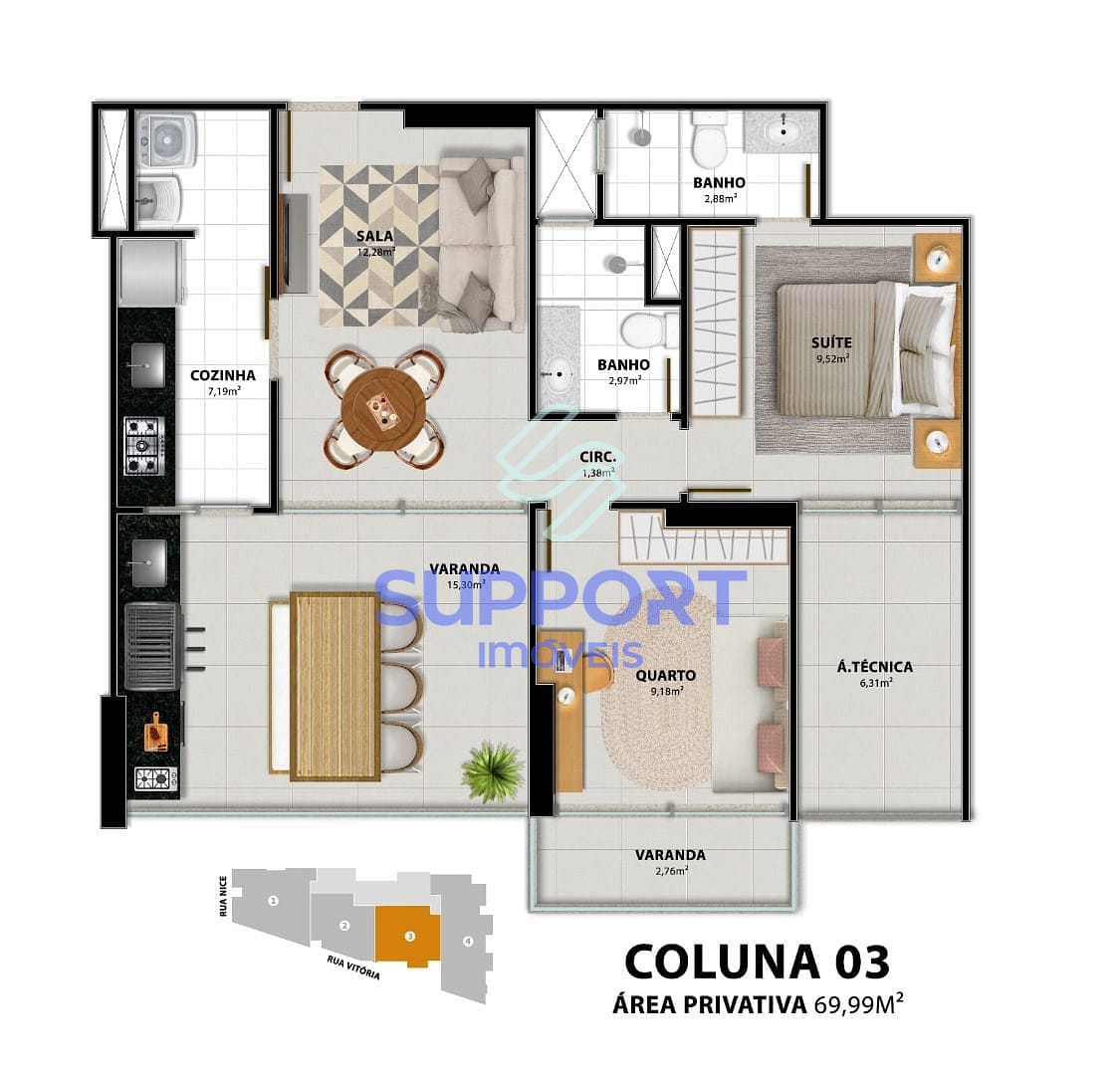 Apartamento, 1 quarto, 108 m² - Foto 26